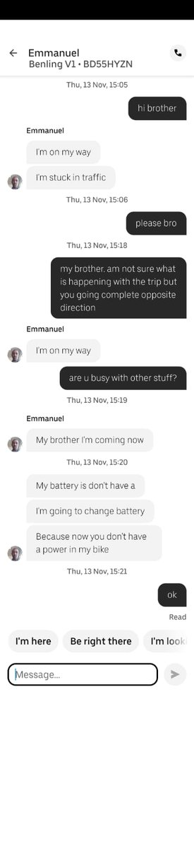 Earnmass's tweet photo. Dear @Uber_RSA @Uber_Support @Uber i booked a package delivery through your platform. The driver picked a package after a long wait and chose to go a different route and stopped for 1hr now with my package. the package contains food and it wont be consumable after this long. https://t.co/lelFBnNfGd