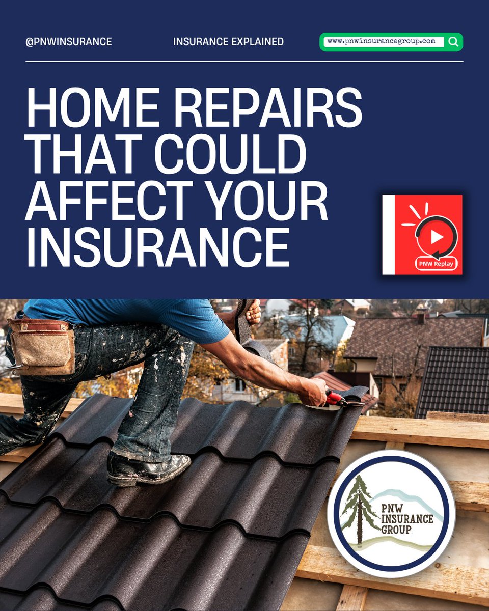 PNW_Insurance's tweet image. 🏠 Why are insurers so “nosy” about your home?
Small issues like moss or an aging roof can mean big risks later—and affect coverage.

🎥 Learn more: youtube.com/watch?v=o5o6wJ…

#HomeInsuranceTips #RoofAgeMatters