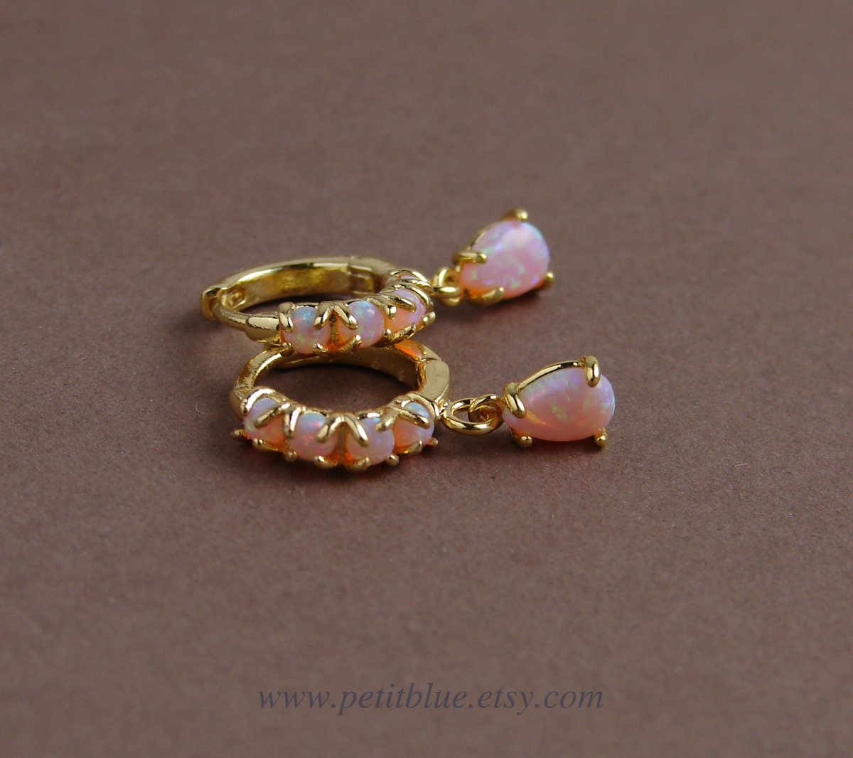 JewelryByMikako's tweet image. Opal Huggie Earrings ~ Tiny Pink Opal Hoop Earrings ~ Dainty Opal Earrings ~ Small Opal Teardrop Dangle ~ Opal Huggies ~ October Birthday tuppu.net/e45e3ce8  #OpalEarrings