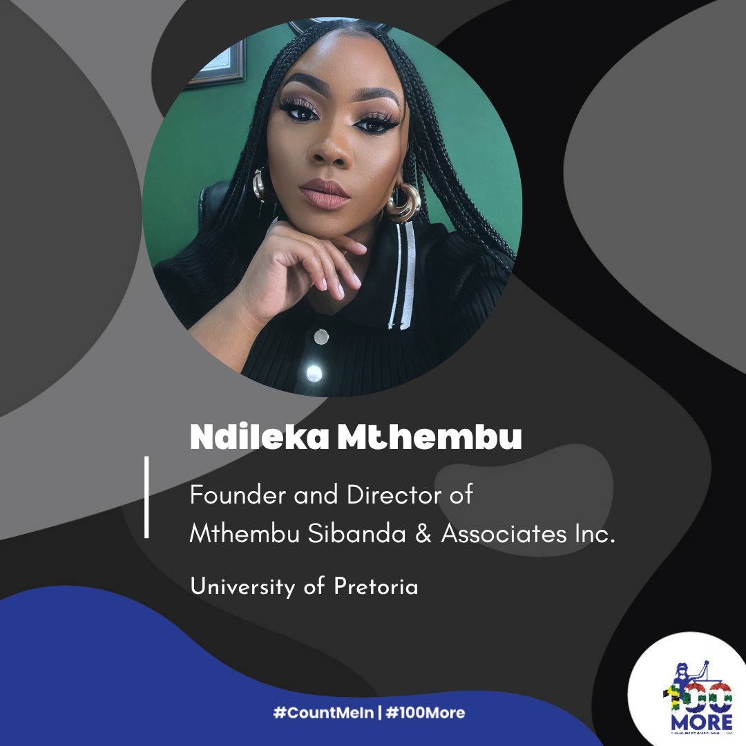“The centenary of women in law is a celebration of courage, resilience, and progress. It reminds me of the trailblazing women who opened doors in a profession that once tried to keep them out. Our presence continues to redefine what is possible for generations to come.” #100more