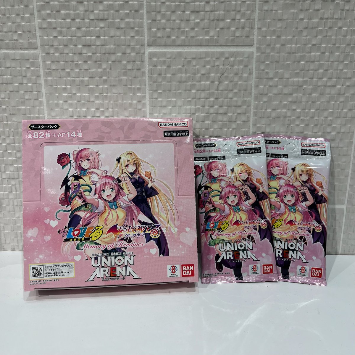 ユニオンアリーナ ToLOVEる 1BOX テープ付き 新品未開封 UNION ARENA