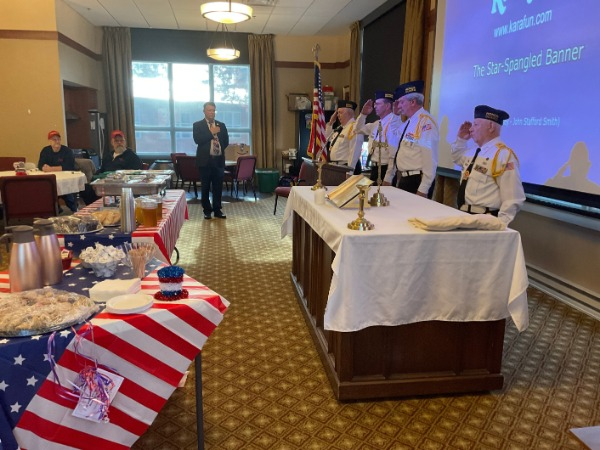 RepHaddock's tweet image. As a member of the House&apos;s Veterans Affairs Committee, I had the privilege of visiting the skilled nursing unit at Wesley Village to celebrate Veterans Day with the residents. It was an honor to thank the individuals who bravely served our country with such resilience.