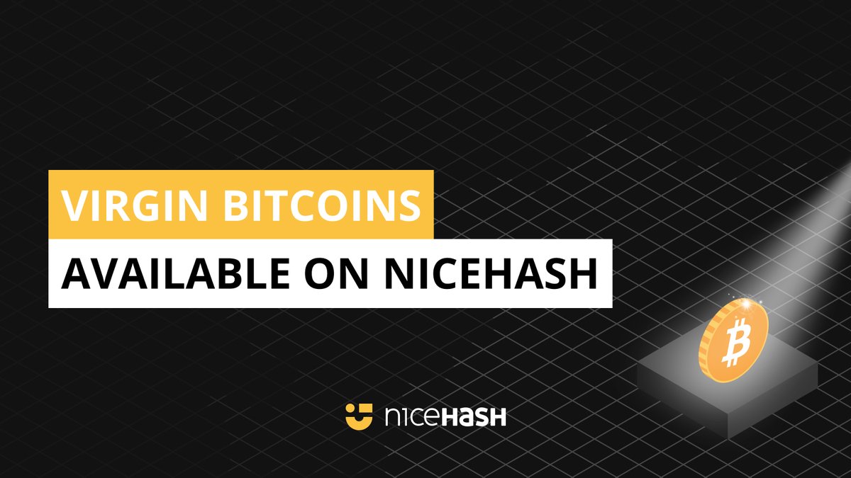 NiceHashMining's tweet image. New from NiceHash: Virgin and Premium Bitcoin Withdrawals! 

As a fully regulated company based in Switzerland 🇨🇭, NiceHash is proud to be the first in the world to offer access to both Virgin and Premium Bitcoin withdrawals.

This update introduces a level of Bitcoin purity and…