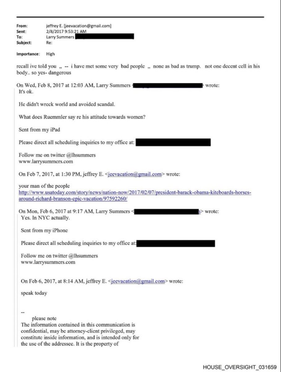 🚨 Epstein: "I have met some very bad people. None as bad as Trump. Not one decent cell in his body."