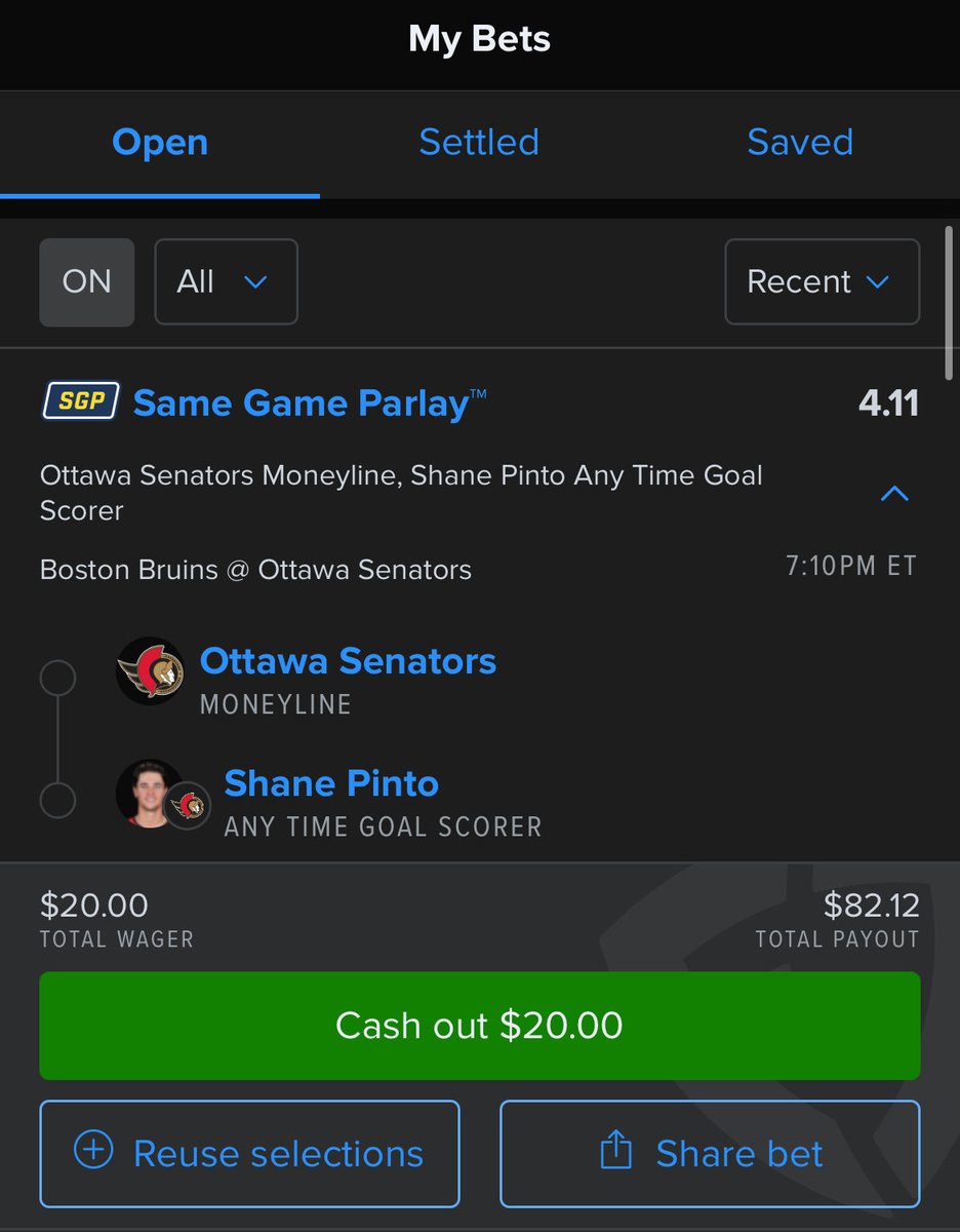 4X Years of Pinto Parlays #GoSensGo