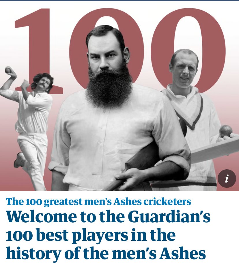 Bloody Guardian probably gonna put Botham as number one or some such
