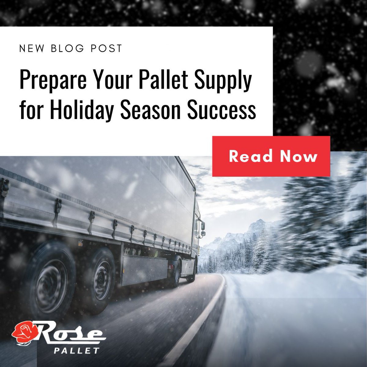 RosePalletIL's tweet image. The holiday rush is no time for #pallet problems. Learn how to prep your pallet supply and keep operations running smoothly all season long.

👉 tinyurl.com/5fk92y9z   

#SupplyChain #Logistics #WarehouseManagement #ShippingSolutions