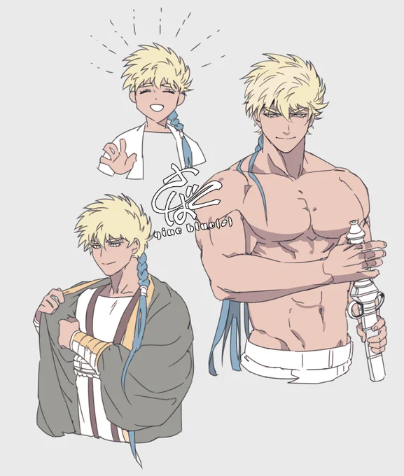 #フォローしなくていいから俺の描いた男キャラ見てくれ 