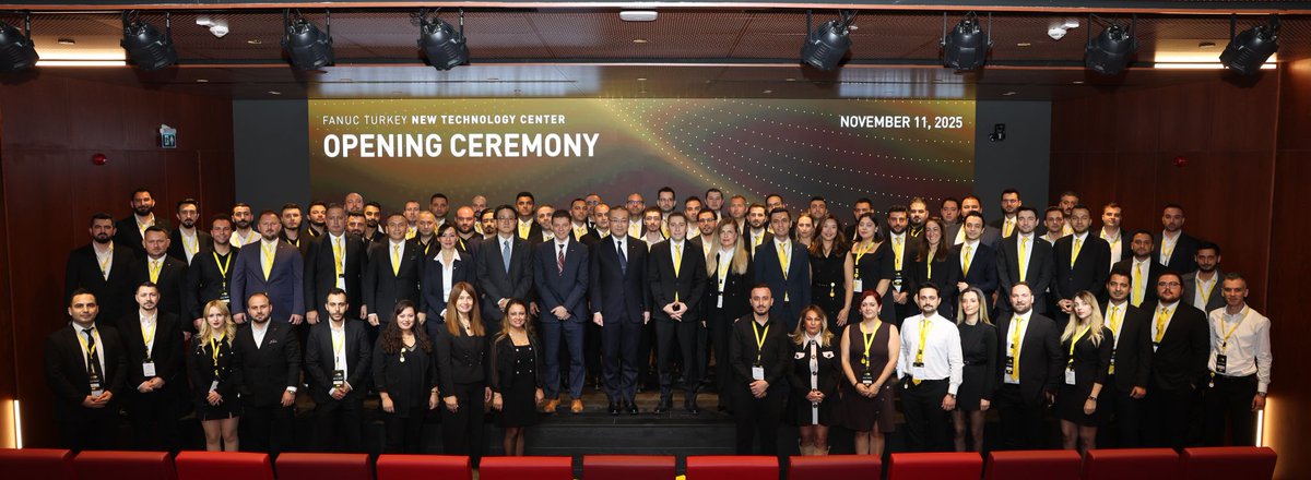 MetalMakina's tweet photo. FANUC Türkiye Teknoloji Merkezi açıldı! 
haberi okumak için: https://t.co/OH1wM84DP8 
Robotik ve CNC’de yeni üretim üssü

 🇹🇷 #Robotik #CNC #Endüstri40 https://t.co/SZwvmU7uwD