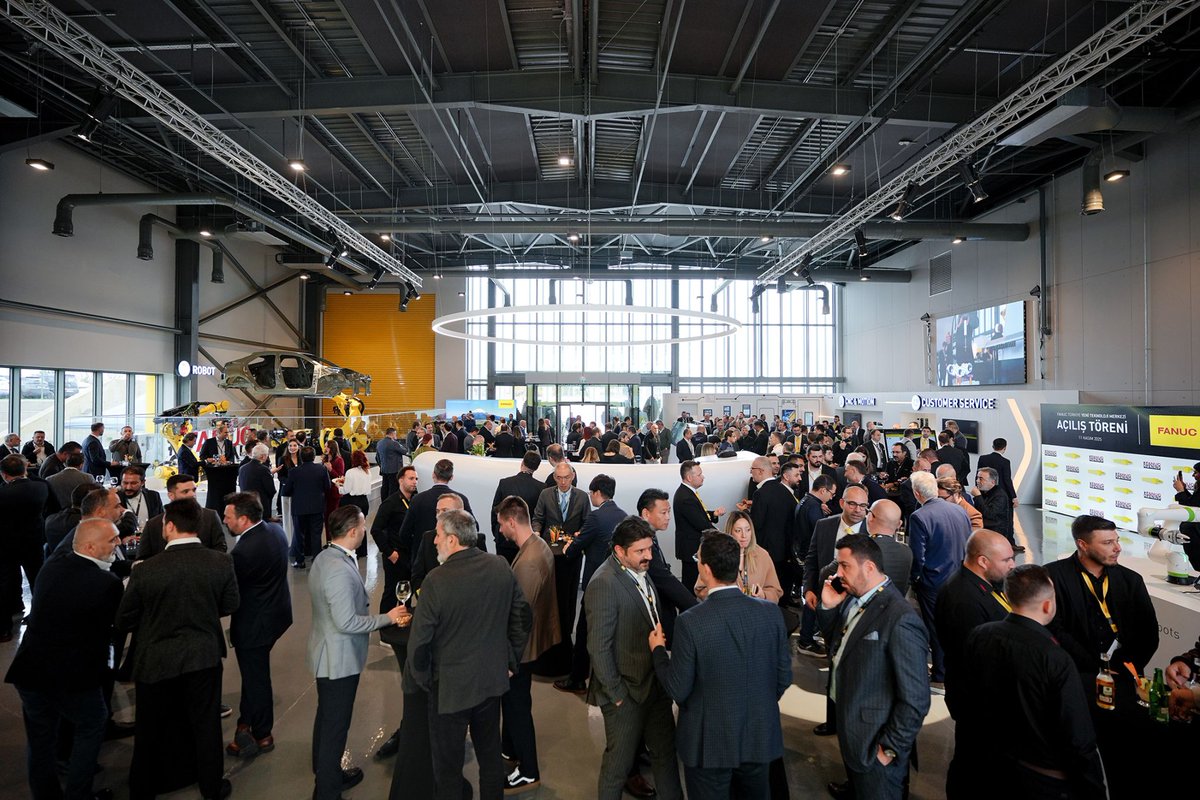 MetalMakina's tweet photo. FANUC Türkiye Teknoloji Merkezi açıldı! 
haberi okumak için: https://t.co/OH1wM84DP8 
Robotik ve CNC’de yeni üretim üssü

 🇹🇷 #Robotik #CNC #Endüstri40 https://t.co/SZwvmU7uwD