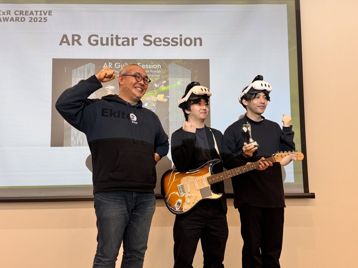 AR Guitar Session
おめでとう！