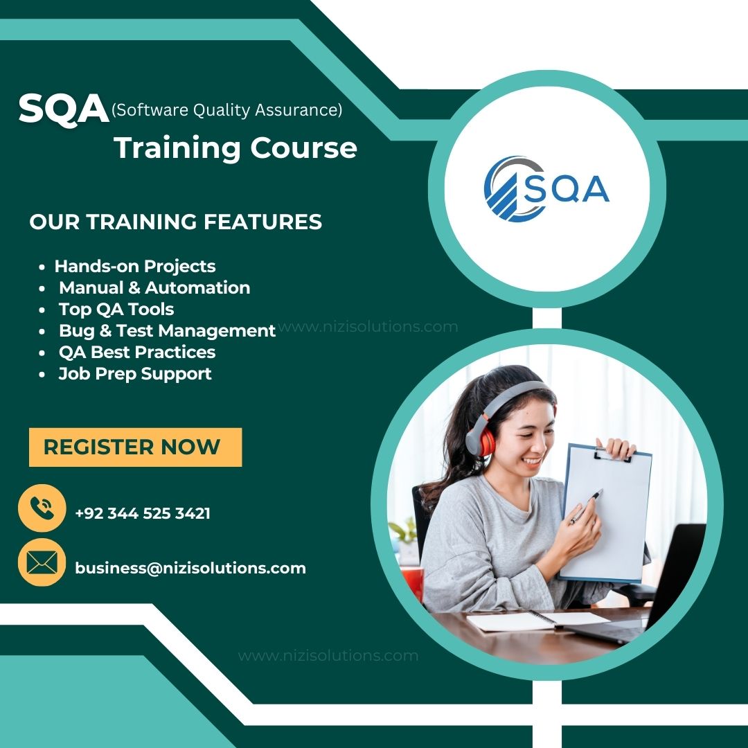 nizisolutions's tweet photo. 🧠 Learn Software Quality Assurance (SQA) with Nizi Solutions!
Master #SoftwareTesting, #Automation &amp; #QualityControl with expert-led training.
 
 https://t.co/vaPt0MY4ut
#SQA #LearnTesting #NiziSolutions #SoftwareQuality #TechTraining #Islamabad https://t.co/OwxqFtQHBE
