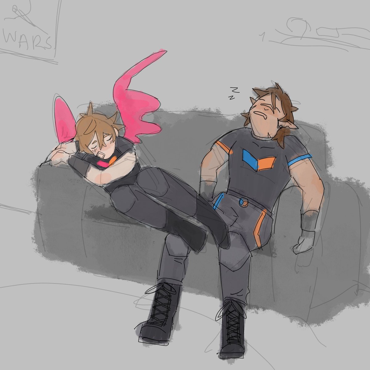 BoinkssBoinkss's tweet photo. HG and CG after a long day of work! The two eepiest heroes in the city!!
#grianfanart #goodtimeswithscarfanart #desertduo #hgcz https://t.co/64m5Tx8H2O
