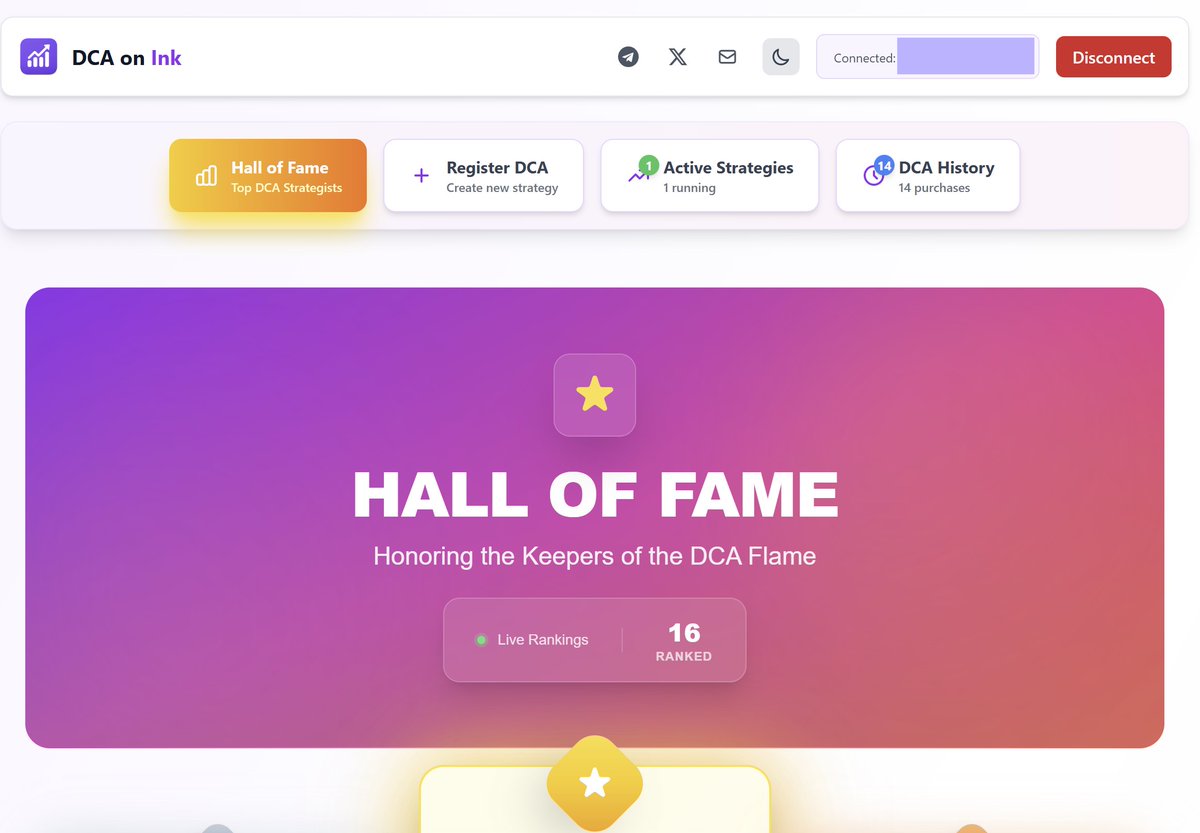 The Hall of Fame has awakened.
Step into the arena and ascend the ranks.
Only the truly exceptional earn their place among the legends.

Dare to see where destiny has placed you?
Venture to InkDCA and uncover your standing.