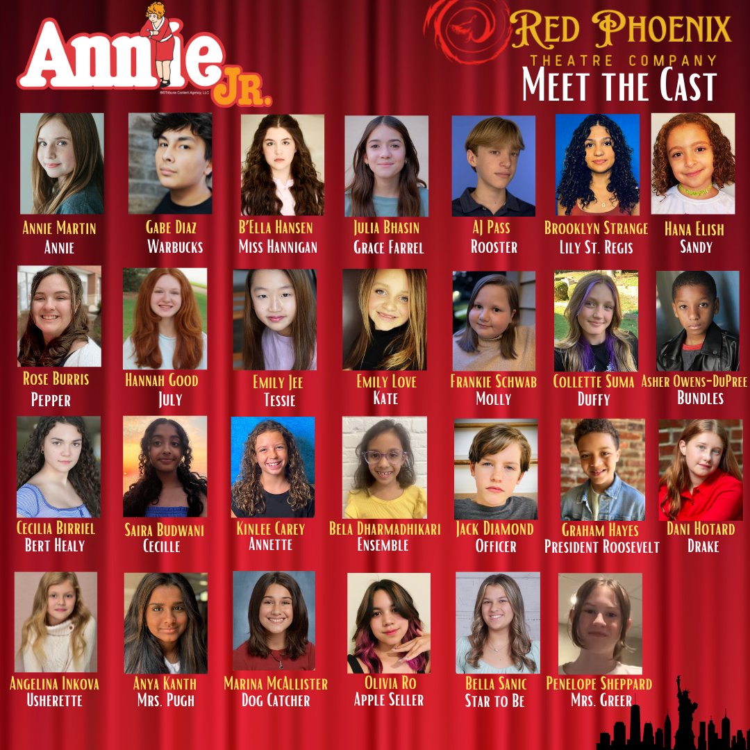 RedPhoenixTC's tweet photo. Annie Jr. opens tonight and runs through Sunday only! Tickets are almost gone!! - https://t.co/VdKBcEdISj https://t.co/15GAZbDEot