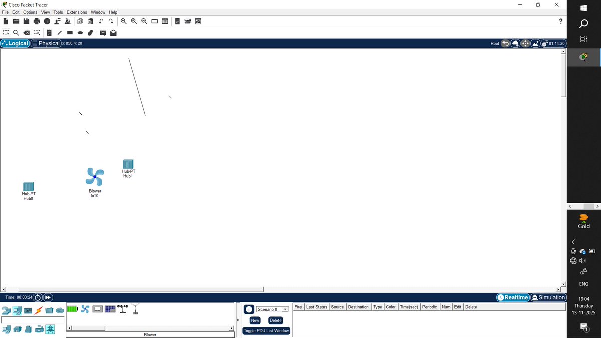 v1d239root's tweet image. #CyberSecurity  Beginner
 November (13/30)
Didn&apos;t do anything for 3 days cuz exams are still on going (wth)

Started another course of getting started with packet tracer of Cisco.
- only installed and completed 1st module haven&apos;t done any hands on yet.
