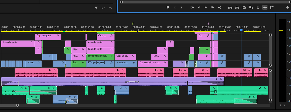 Es una experiencia (mala) editar un vídeo en premiere pro en 4K eh