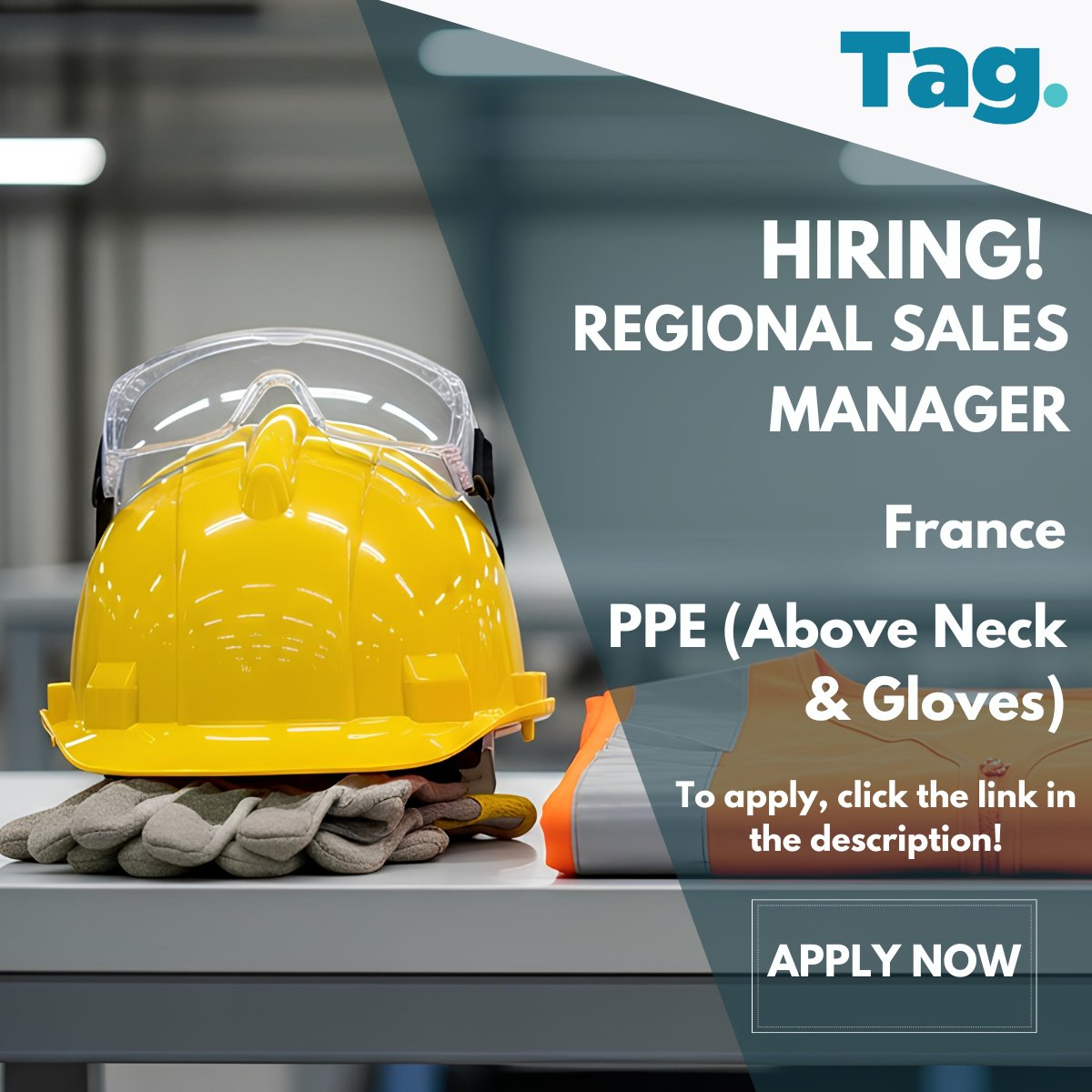 TopPPEjobs's tweet image. HIRING!

Regional Sales Manager, located in France.

PPE ( Above Neck &amp;amp; Gloves ) | Salary is negotiable.

To apply now, visit: tagsearchandselect.com/jobs/regional-…

To find out more about this role, contact: Info@tagsearchandselect.com

#Sales #SalesManager #PPE #Gloves #Recruiting #Hiring…