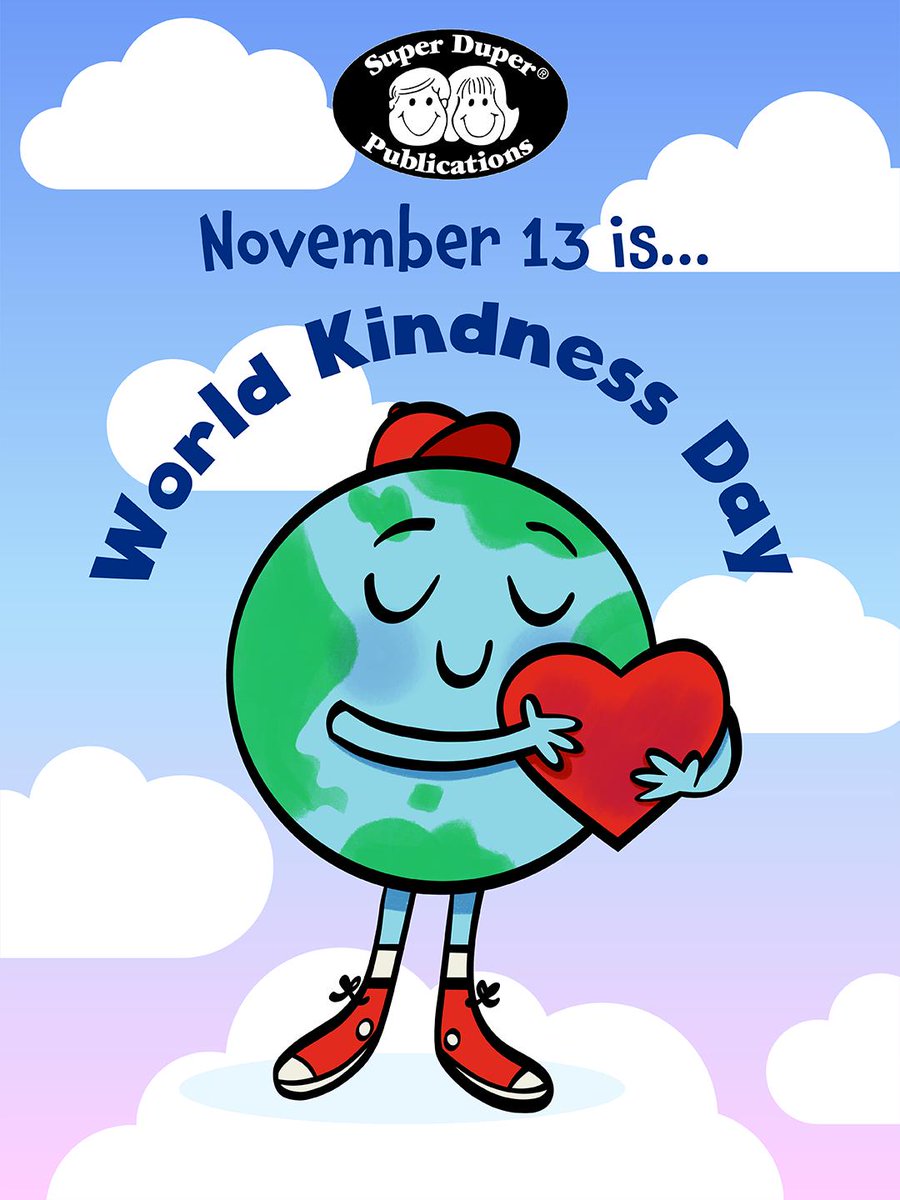 Today, November 13th, we celebrate World Kindness Day! This day is a reminder to us all of the ripple effect of kindness.🌎❤️