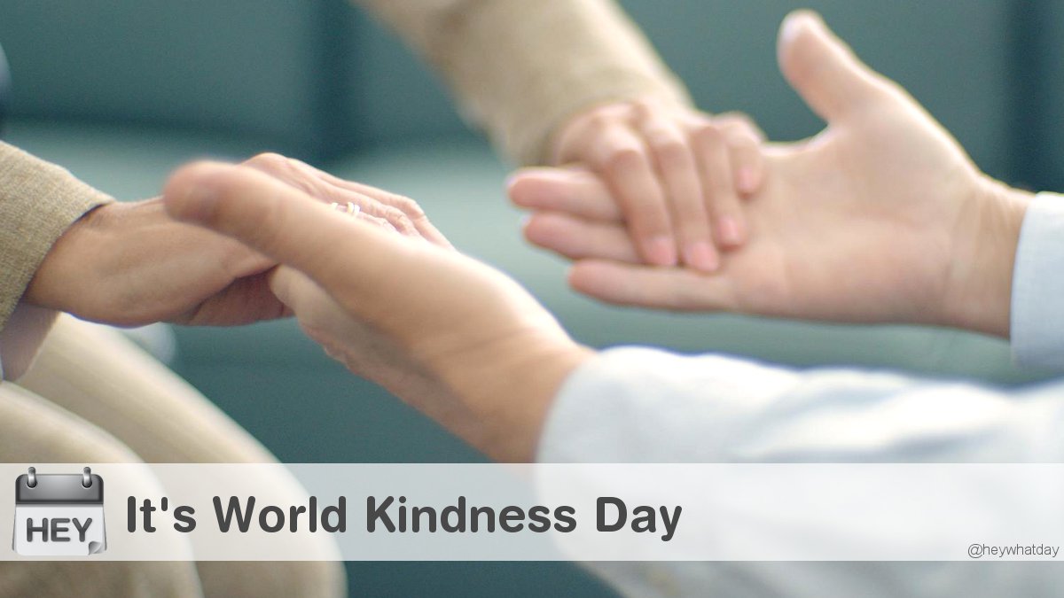It's World Kindness Day! 
#WorldKindnessDay #KindnessDay #WKD