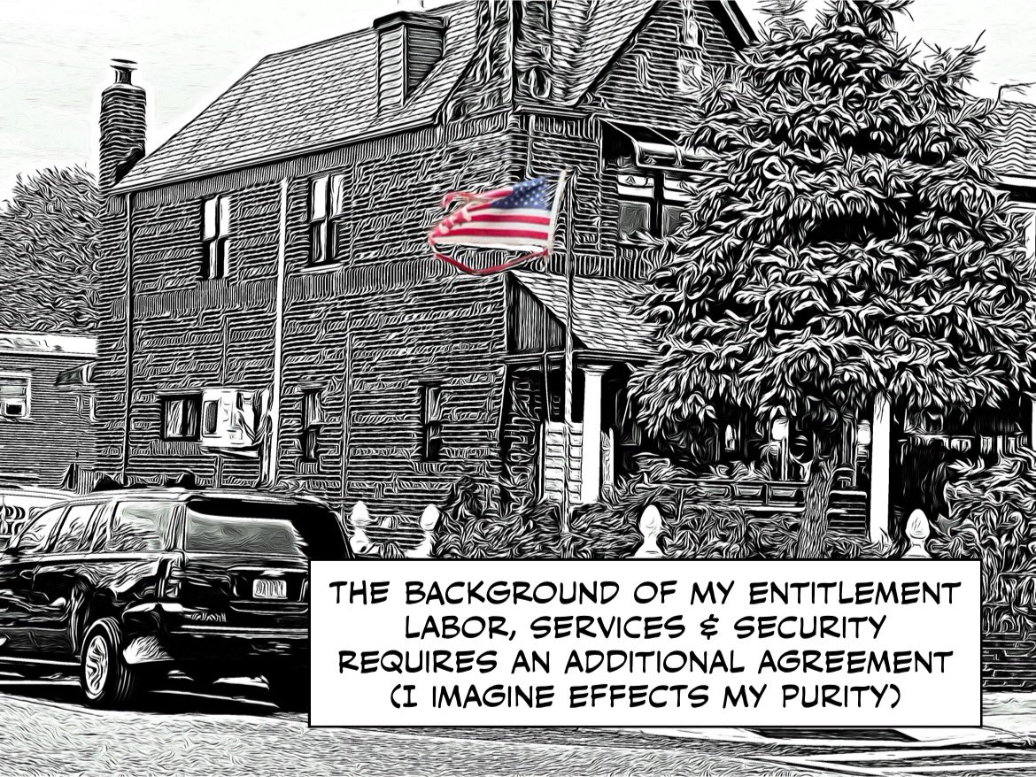 profgee's tweet image. The background of my entitlement 
Labor, services &amp;amp; security
Requires an additional agreement 
(I imagine effects my purity) 
#SelfiePoem 
#SelfieSonnet? 
#comicpoem