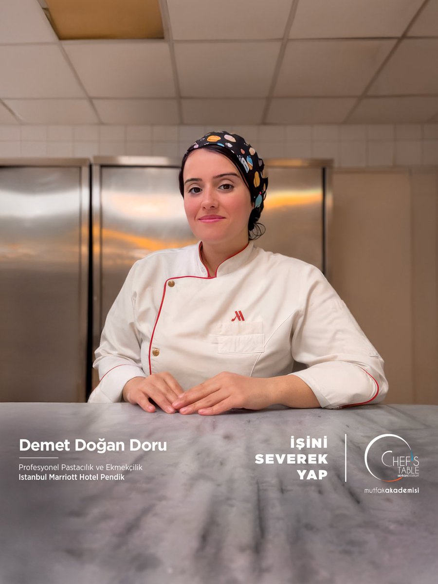 ChefsTableMutAk's tweet image. Profesyonel Pastacılık ve Ekmekçilik Eğitimi mezunlarımızdan Demet Doğan Doru, Istanbul Marriott Hotel Pendik’de işe başlamıştır. Sevgili Demet Doğan Doru’ya kariyerinde bol şans, bol başarılar diliyoruz. Yolu açık olsun.

#chefstablemutfakakademisi