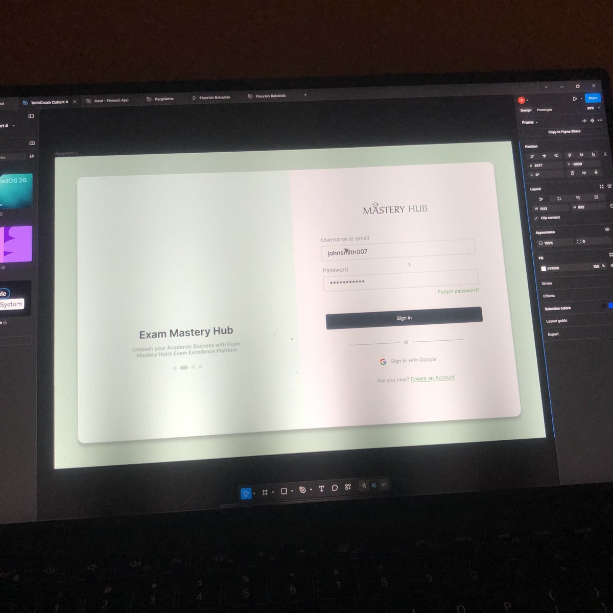 flou_rish204's tweet image. A month ago, I lacked confidence. Today, I’m ready for any challenge!
I transformed my UI/UX skills with @TechCrushHQ, mastering: Design Basics, User Research, Comp Analysis, Wireframing, and AI in UX Design. Mindset is everything. Results incoming!
#TechCrushOneMonthRecap