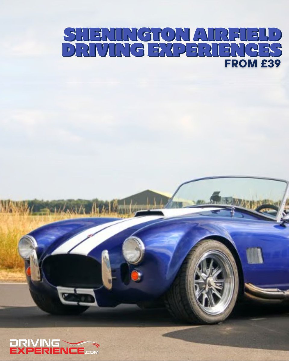 drivingexpdays's tweet image. £39. Supercars. Airfield circuit. Shenington Airfield.
👉 drivingexperience.com/driving-experi… 
#SheningtonAirfield #DrivingExperience #Supercars #Motoring