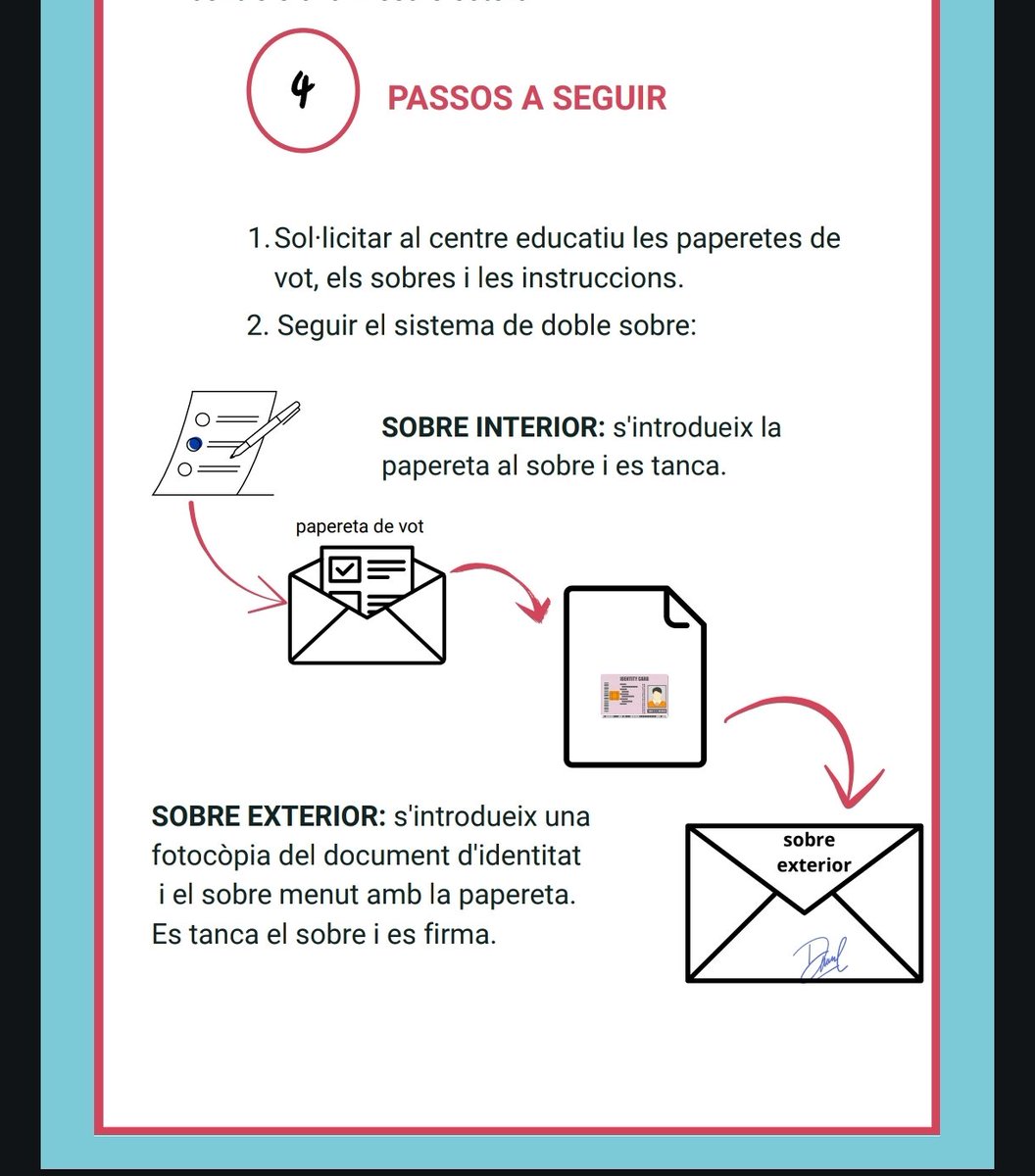 👉🏼 ELECCIONS A CONSELL ESCOLAR 👈🏼

El dia 19 tenim eleccions a Consell Escolar. Si no pots vindre a votar, pots votar de manera no presencial. La teua participació és molt important 👍🏼😀