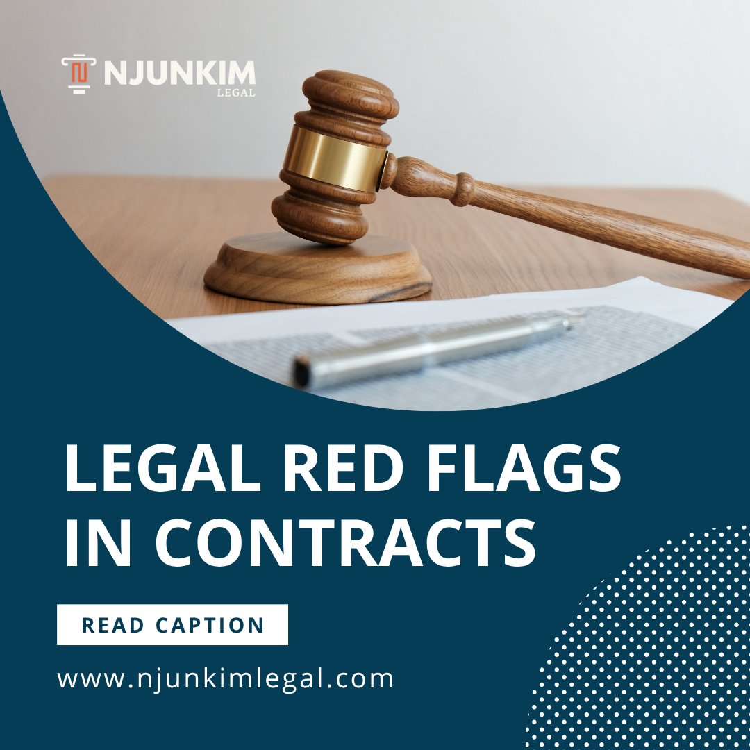 njunkimlegal's tweet image. 🚩 Red flags you should look out for in contracts:

1. “At our discretion”

2. “Subject to change”

3. “Without liability”

If you see these, pause. Then call your lawyer.
#ContractTips #LegalAwareness