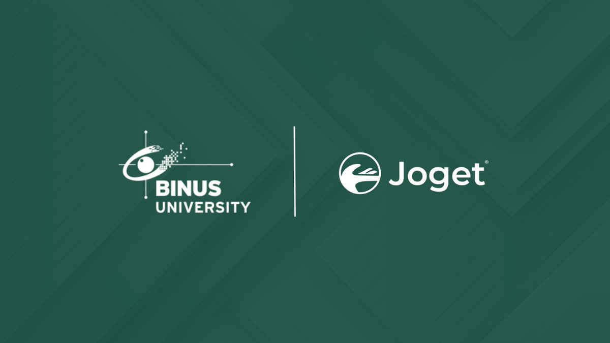 jogetworkflow's tweet image. Tomorrow’s innovators start here!

Joget partners with BINUS University through the Joget #EIEProgram to equip students with hands-on experience in #AIpowered #AppDev and real-world skills that drive #Digitaltransformation and #Innovation. 💡

 #Education  #FutureLeaders