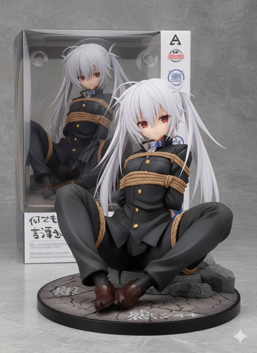 絵が描けないのでGeminiくんで作ったうちの子フィギュアシリーズ貼っときます🩵全員男の娘…♂