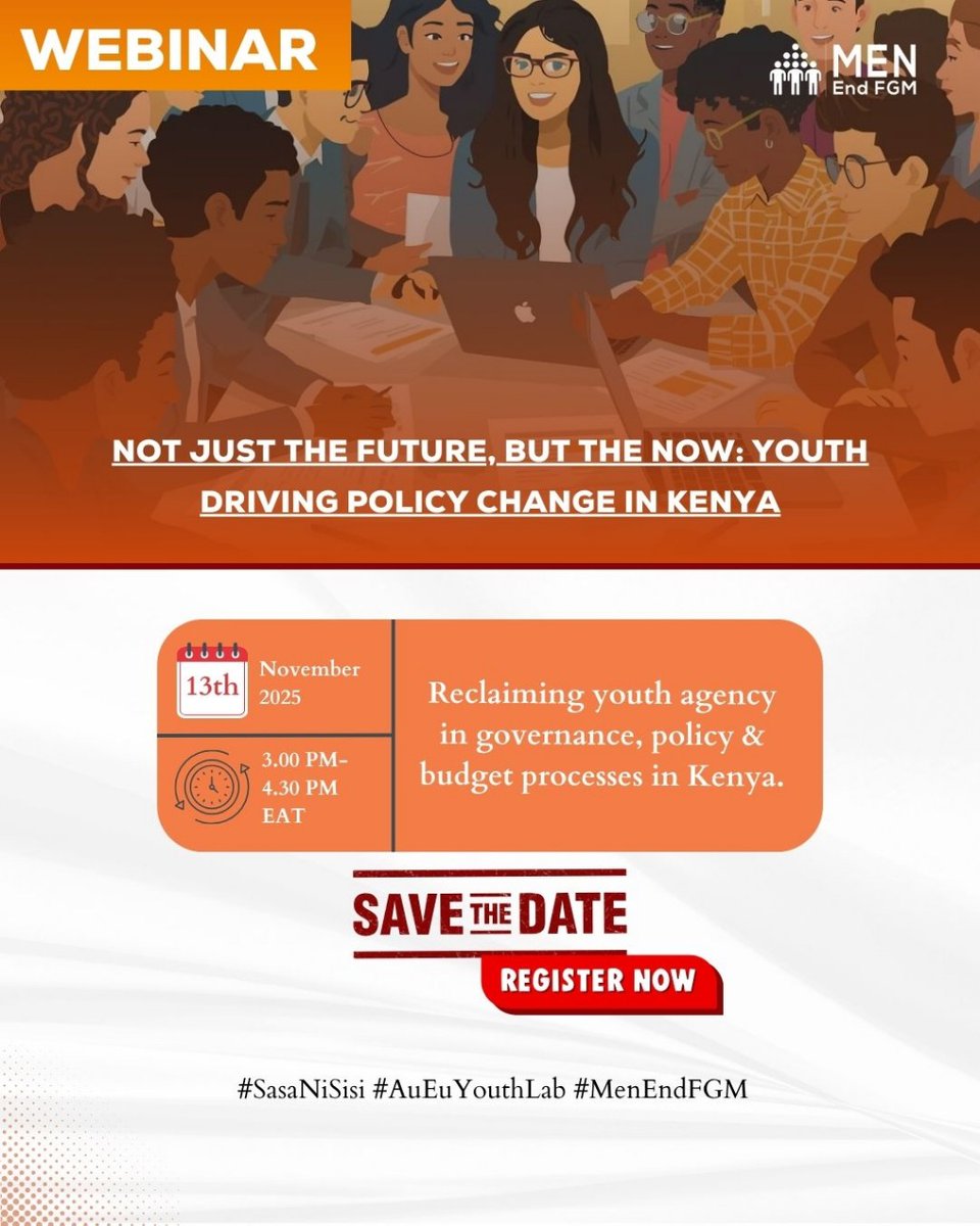 Today is the D-Day! 🚀
The conversation we’ve all been waiting for is finally here. 🎉
Our Y4C Advocates are taking the stage
Don’t miss out on this powerful youth-led conversation shaping tomorrow’s leadership today. 💡

👉🏾 Register now to join us:
us06web.zoom.us/meeting/regist…