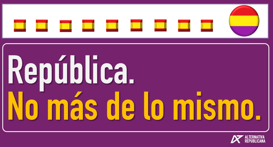 Alternativa Republicana Castilla y León 🟥🟨🟪 tweet media