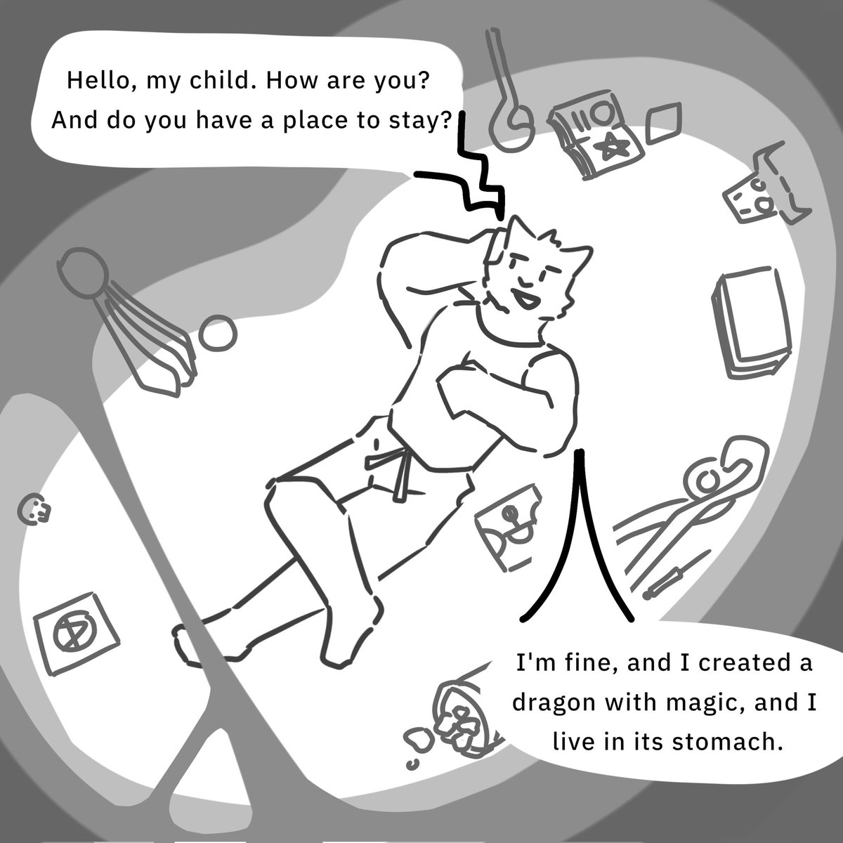 Torch_Draker's tweet image. My dad is very strict ! 😡