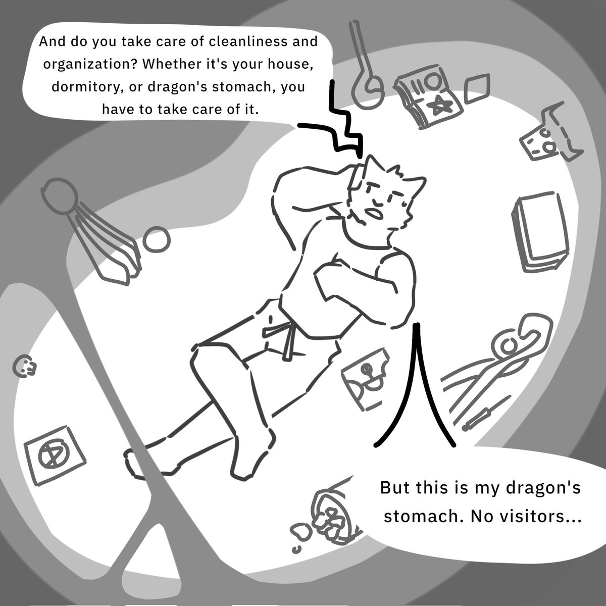 Torch_Draker's tweet image. My dad is very strict ! 😡