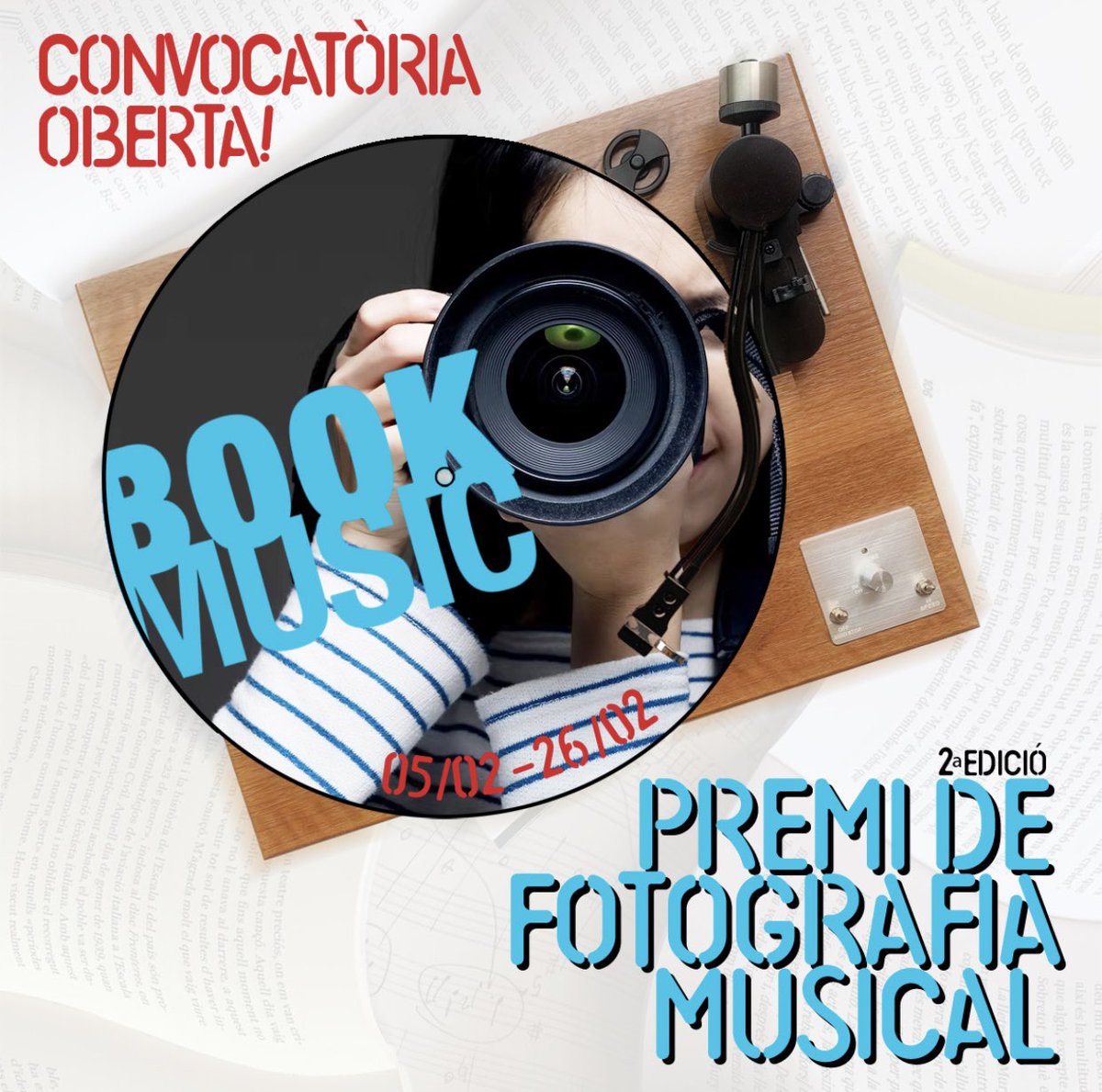 📸 Atents! Convocatòria i bases del 2n #PremiFotograficMusicaEnViu del bookmusicfestival.com Col.labora i participa <a href="/visualkorner/">VisualKorner Lab</a> 🎞️ 💃🏻🎸🕺🏻
<a href="/ccalbareda/">Centre Cultural Albareda</a> <a href="/apfa_as/">Asociación Profesional Fotoperiodistas Asturianos</a> <a href="/f21foto/">F21 Fotografia</a> <a href="/Fotoperiodistes/">Fotoperiodista</a> <a href="/EinaBcn/">Eina Barcelona</a> <a href="/TimeOutBCN/">Time Out Barcelona</a> <a href="/IEFC_fotografia/">IEFC</a> <a href="/mondo_sonoro/">Mondo Sonoro</a> <a href="/labasad/">LABASAD</a> <a href="/Fotoconnexio/">Fotoconnexió</a> <a href="/bibvaporvell/">Biblioteca Vapor Vell</a>