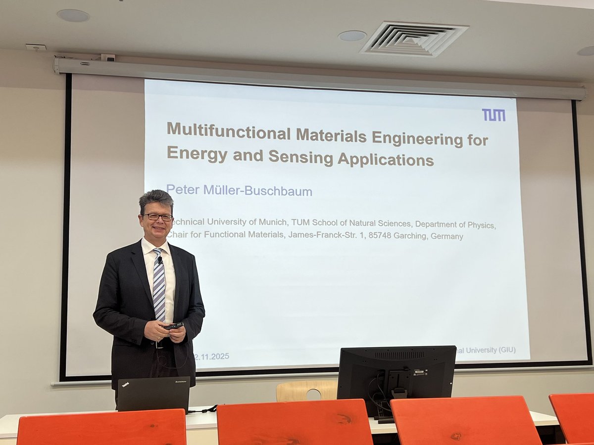Thank you very much for joining my two talks at the #German #International #University #GIU in #Cairo about “#Multifunctional #Materials #Engineering for #Energy and #Sensing #Applications” and “#Large-Scale #Facility Techniques for Studying #Soft Materials”
