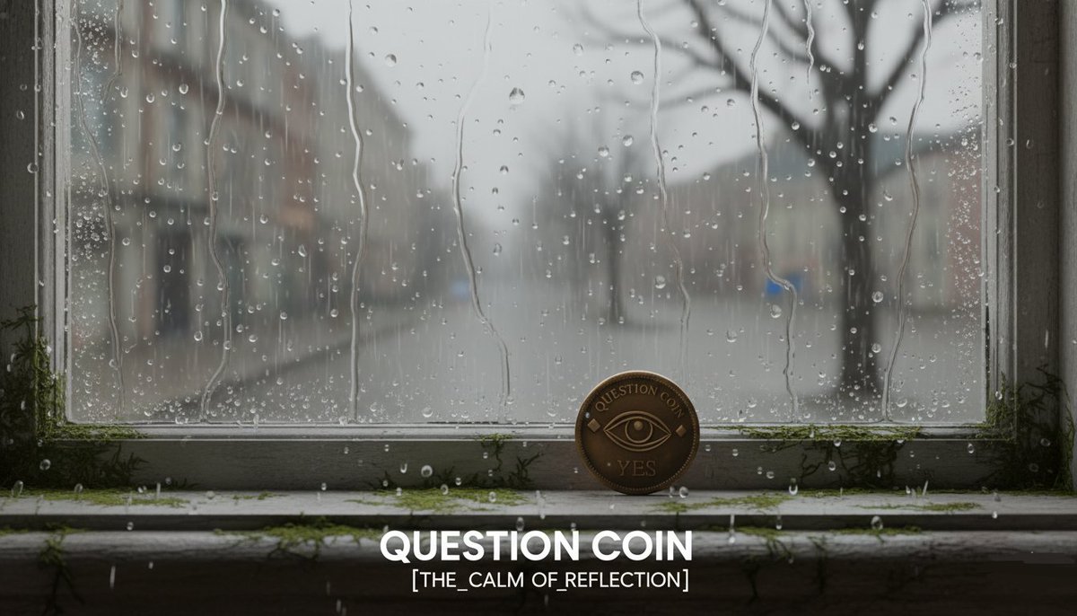 coinquestion's tweet photo. [THE_CALM_OF_REFLECTION]

The market is loud. The charts are chaos.

Sometimes, you just need to stop, look out the window, and reflect on the signal.

$QUESTION is the long-term truth.

#QuestionCoin #TheCalmOfReflection #HODL #Crypto #Solana #memecoin #pumpfun #cryptocurrency https://t.co/LYFSwuVml6
