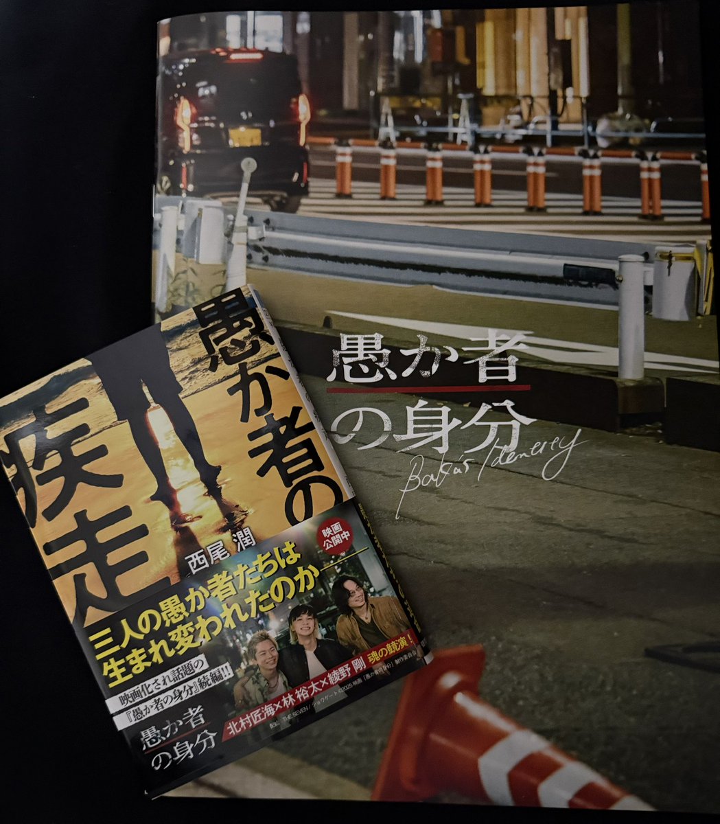 『#愚か者の疾走』読了📘
『#映画愚か者の身分 』観終わった勢いで
読めたのもすごく良かった🥹
読み終わって じわじわと多幸感に
満たされました😌♡
是非とも映像化して欲しいと
熱望します🙏
更なる続編も期待してます✨

#西尾潤
#北村匠海
#綾野剛 
#林裕太 
#永田琴