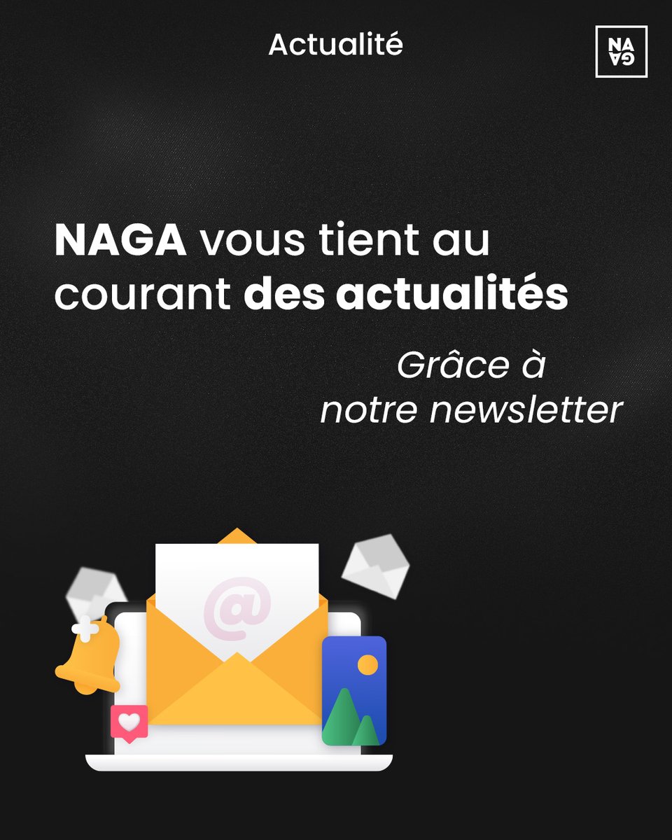 Notre newsletter est là 📬
Deux fois par mois, on vous enverra :
✨ Des actus et tendances communication &amp; marketing digital
✨ Nos inspirations créatives du moment
✨ Un petit aperçu des coulisses de l’agence 😉
👉 Abonnez-vous : agence-naga.fr/inscrivez-vous…