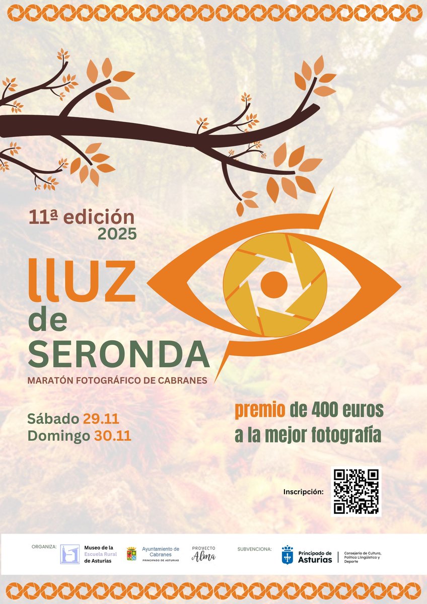 📸📸📸📸📸📸📸📸📸
#cabranes #fotografia #Fotos #concurso #noviembre
LLUZ DE SERONDA 😉 a concursar!!!
#Comarcadelasidra #Asturias
<a href="/TurismoAsturias/">TurismoAsturias</a>