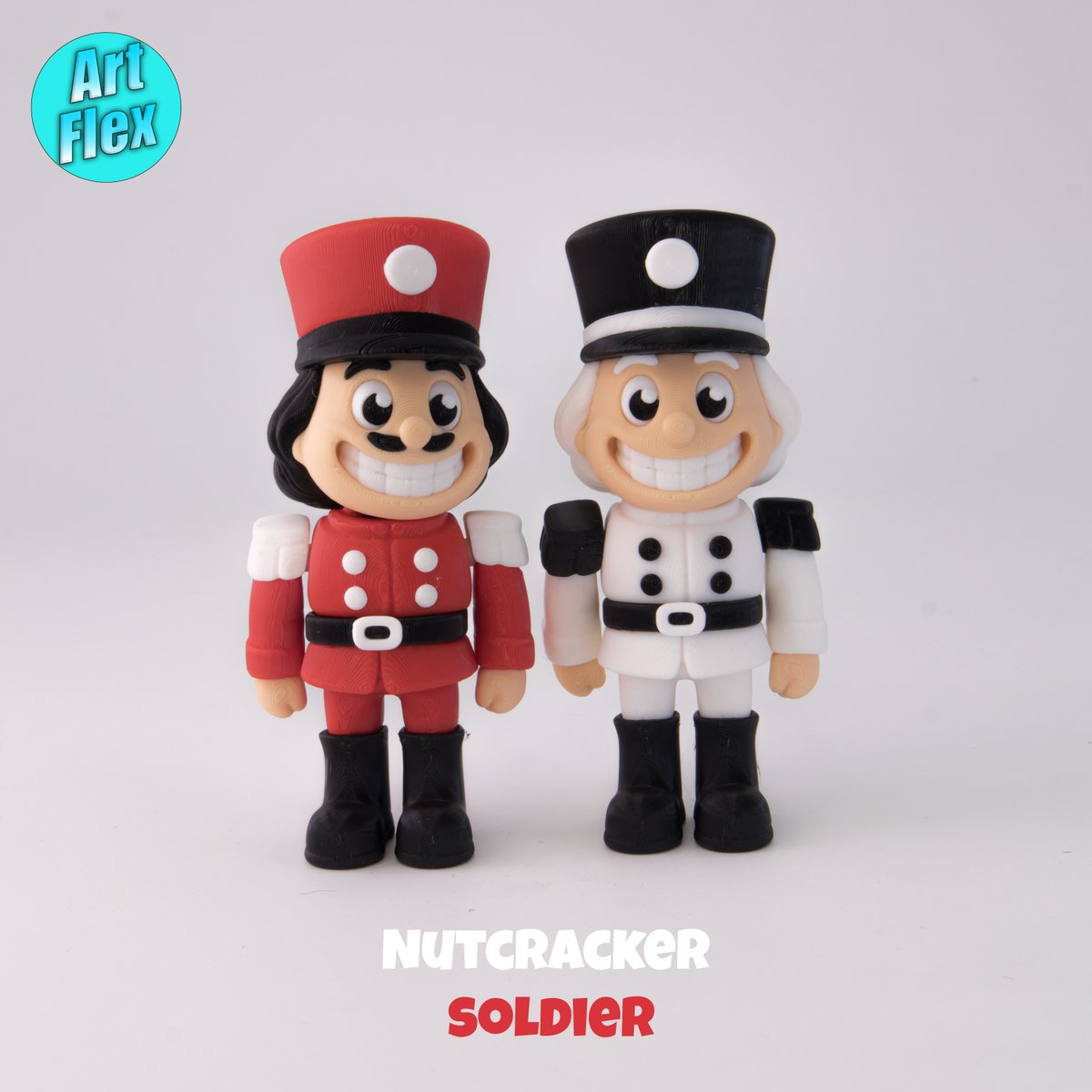 ItsArtflex's tweet photo. New Design Alert!
Flexi Nutcracker Soldier - Released!
Link to Full Post - https://t.co/Epsh5vUQj8

#3DPrinting #3dprint #Itsartflex https://t.co/rnWa3lAywH