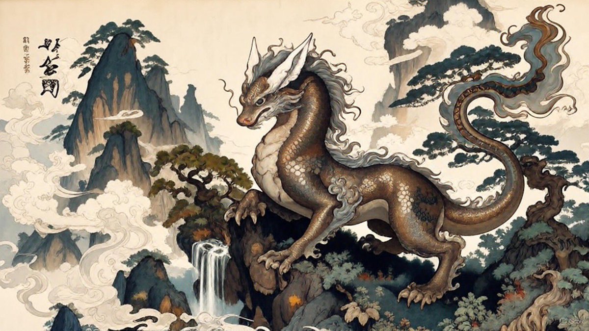 AceLab_Official's tweet image. 神秘的东方の竜族が、山々の間をすり抜けていく。
A mysterious Eastern dragon kinthread, gliding through the crags and peaks.