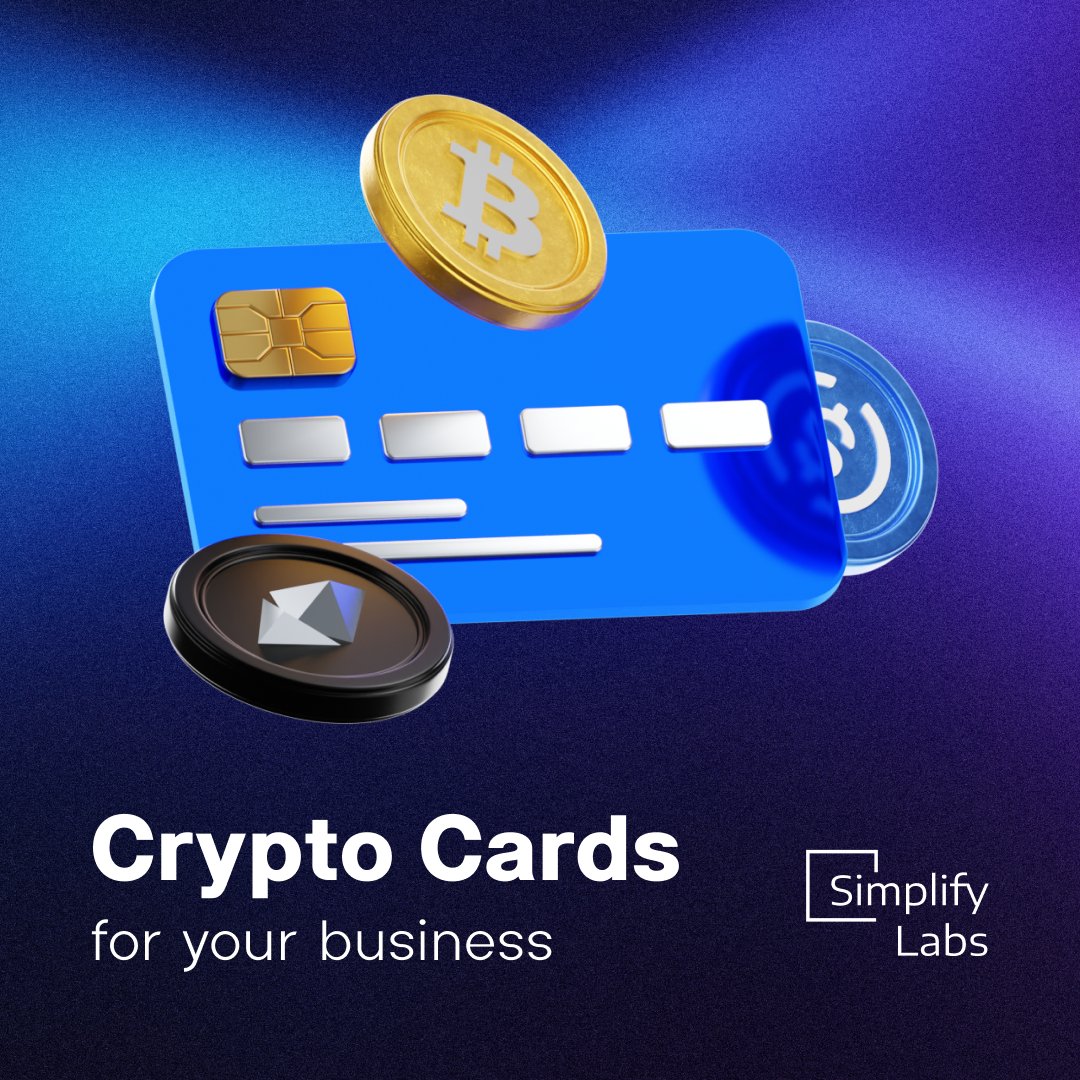The missing piece of your crypto platform: The Crypto Card.

Your crypto business needs real-world utility, and we deliver it fast. Simplify Labs is the fastest way for Exchanges, OTC Desks, and DApps to launch their own prepaid crypto debit card program.

What you get:

🚀