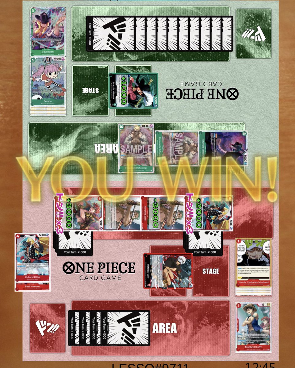 LessoTCG's tweet image. Testing for Law already