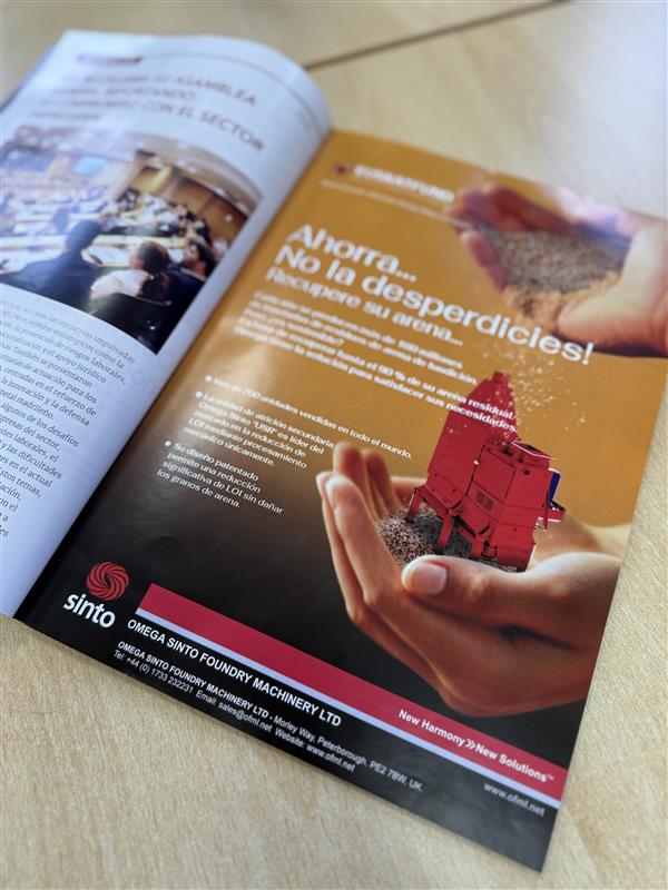 OMEGA SINTO FOUNDRY MACHINERY Ltd tweet media