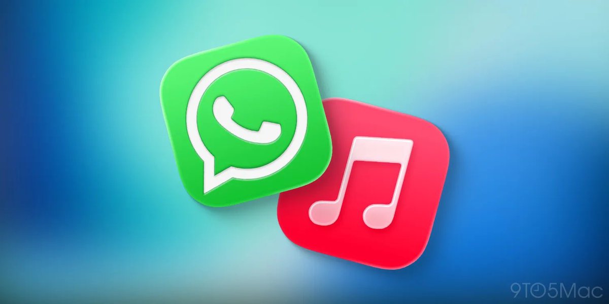 ميزة قادمة لتطبيق الواتس آب وهي إمكانية مشاركة المقاطع الصوتية والأغاني من آبل ميوزيك إلى تطبيق الواتس آب مباشرة

#تقنية #iOS26 #Apple