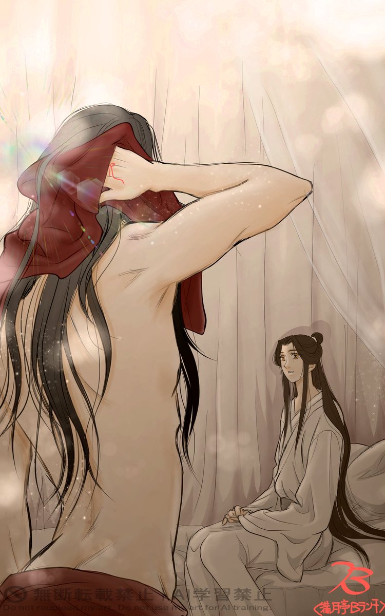 mangetu_b's tweet image. 黄昏を背に
#TGCF 
#花怜