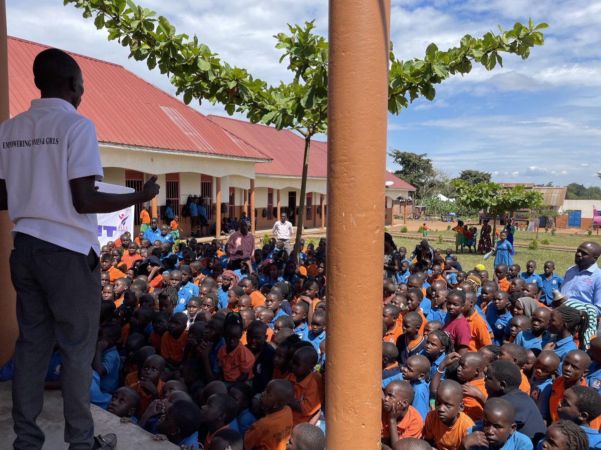GHI_Network's tweet image. Big shoutout to Kings Choice Primary School for the warm welcome. 🎉 We launched our Building Champions program with a bang, thanks to the amazing brass band. 🎺 We are creating safe spaces for girls &amp;amp; empowering children with life skills, confidence &amp;amp; assertive communication.